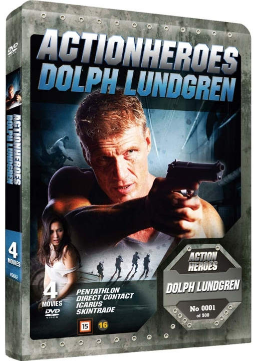 Dolph Lundgren: Action Heroes (Steelbook) (DVD) in de groep HOME ELECTRONICS / Audio & Beeld / TV & Accessoires / Films / DVD bij TP E-commerce Nordic AB (D39933)