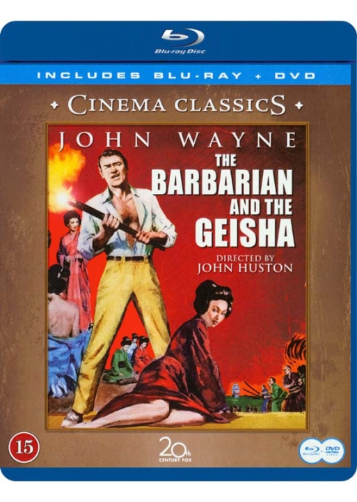 BARBARIAN AND THE GEISHA Blu Ray (John Wayne Classic movie) in de groep HOME ELECTRONICS / Audio & Beeld / TV & Accessoires / Films / Blu-ray bij TP E-commerce Nordic AB (D39972)