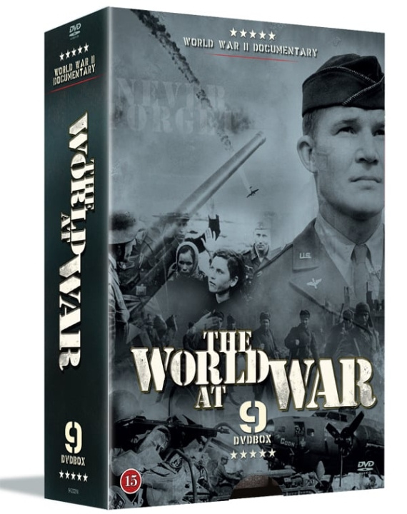 SMD Verden i Krig (documentaire over de Tweede Wereldoorlog) (9-delige set) WORLD AT WAR (9-delige dvd-box) in de groep HOME ELECTRONICS / Audio & Beeld / TV & Accessoires / Films / DVD bij TP E-commerce Nordic AB (D40028)
