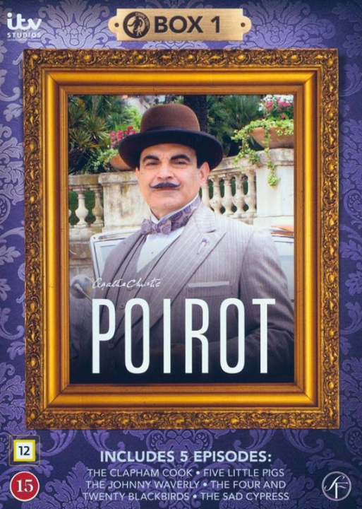 Poirot: Box 1 (2-disc DVD) in de groep HOME ELECTRONICS / Audio & Beeld / TV & Accessoires / Films / DVD bij TP E-commerce Nordic AB (D40039)