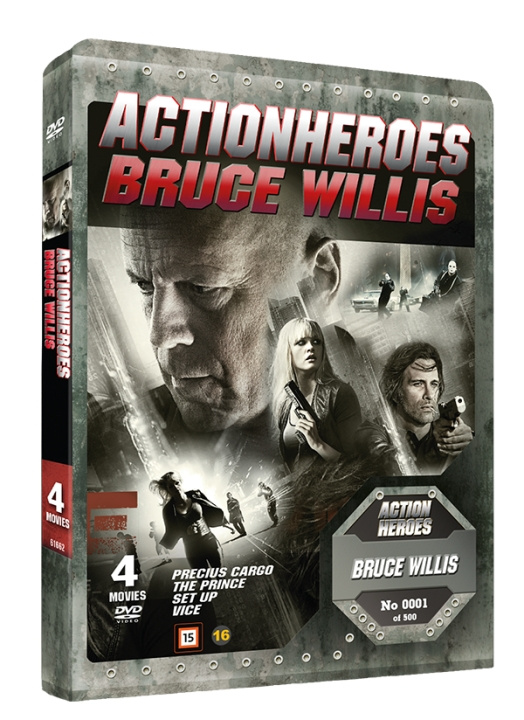Bruce Willis: Action Heroes (Steelbook) (DVD) in de groep HOME ELECTRONICS / Audio & Beeld / TV & Accessoires / Films / DVD bij TP E-commerce Nordic AB (D40061)