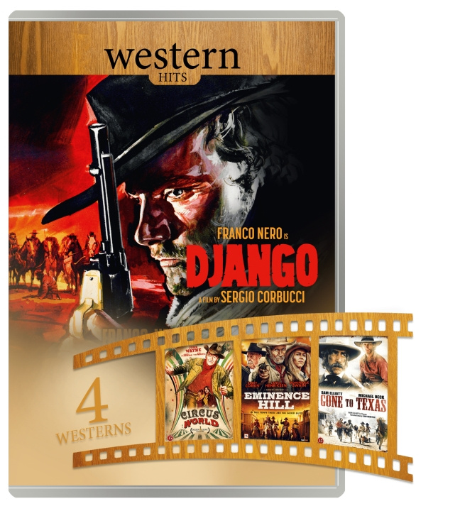 WESTERN MOVIE HITS (4 DVD Boxset) in de groep HOME ELECTRONICS / Audio & Beeld / TV & Accessoires / Films / DVD bij TP E-commerce Nordic AB (D40141)