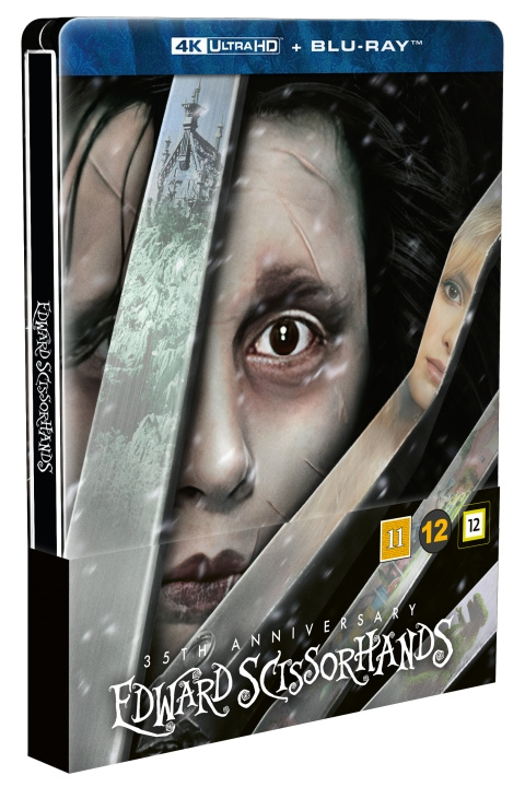 Edward Scissorhands - Steelbook (4K UHD + BD) in de groep HOME ELECTRONICS / Audio & Beeld / TV & Accessoires / Films / Blu-ray bij TP E-commerce Nordic AB (D40152)