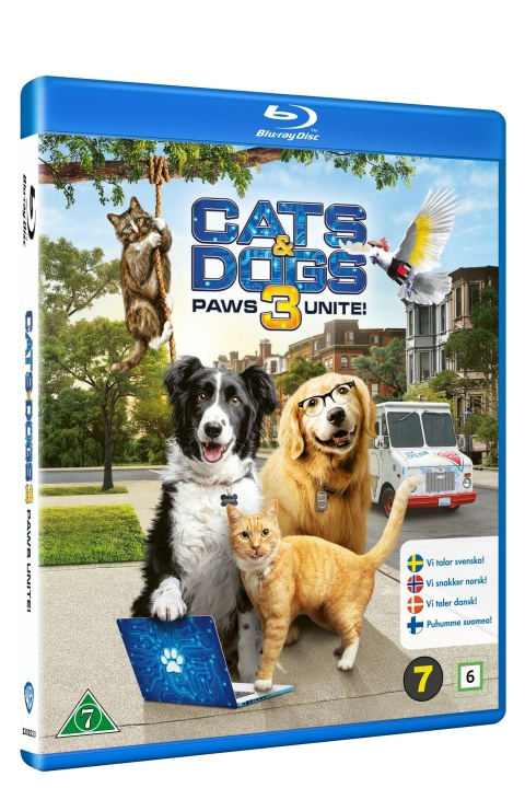 Cats & Dogs 3: Paws Unite! (Blu-ray) in de groep HOME ELECTRONICS / Audio & Beeld / TV & Accessoires / Films / Blu-ray bij TP E-commerce Nordic AB (D40184)