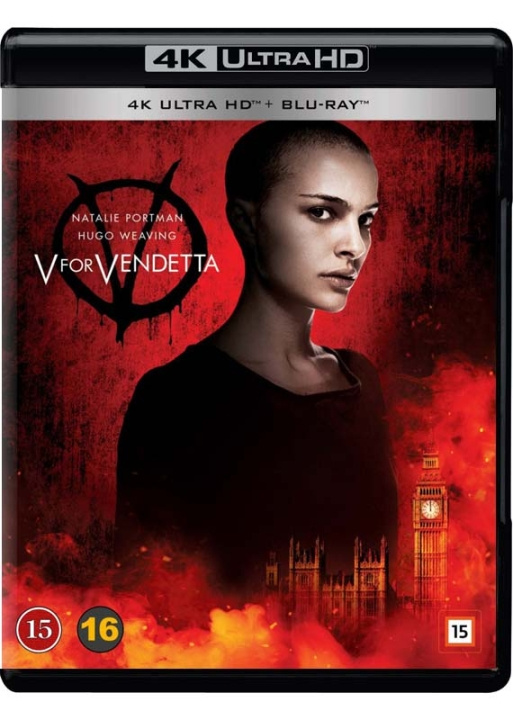 V For Vendetta (4K Ultra HD Blu-ray + Blu-ray) in de groep HOME ELECTRONICS / Audio & Beeld / TV & Accessoires / Films / Blu-ray bij TP E-commerce Nordic AB (D40185)