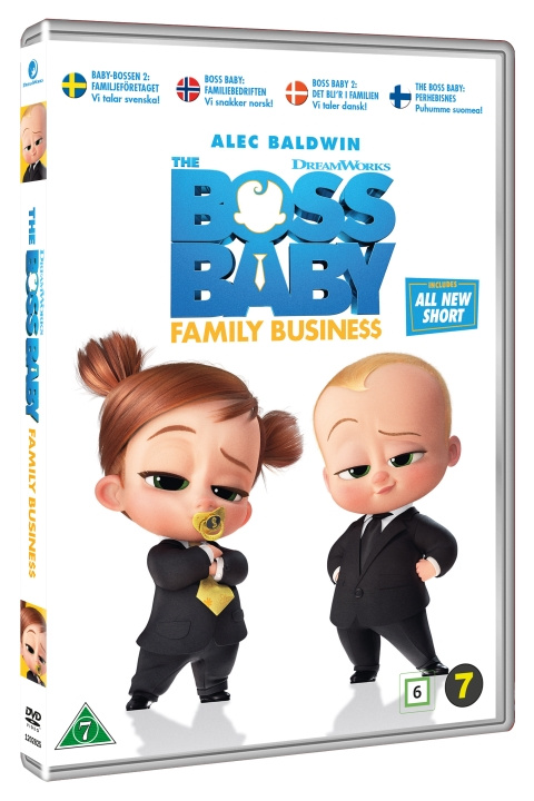 The Boss Baby: Family Business (DVD) in de groep HOME ELECTRONICS / Audio & Beeld / TV & Accessoires / Films / DVD bij TP E-commerce Nordic AB (D40194)