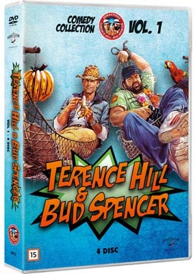 BUD SPENCER & TERENCE HILL COMEDY COLLECTION (4 DVD BOXSET) TRINITY in de groep HOME ELECTRONICS / Audio & Beeld / TV & Accessoires / Films / DVD bij TP E-commerce Nordic AB (D40223)