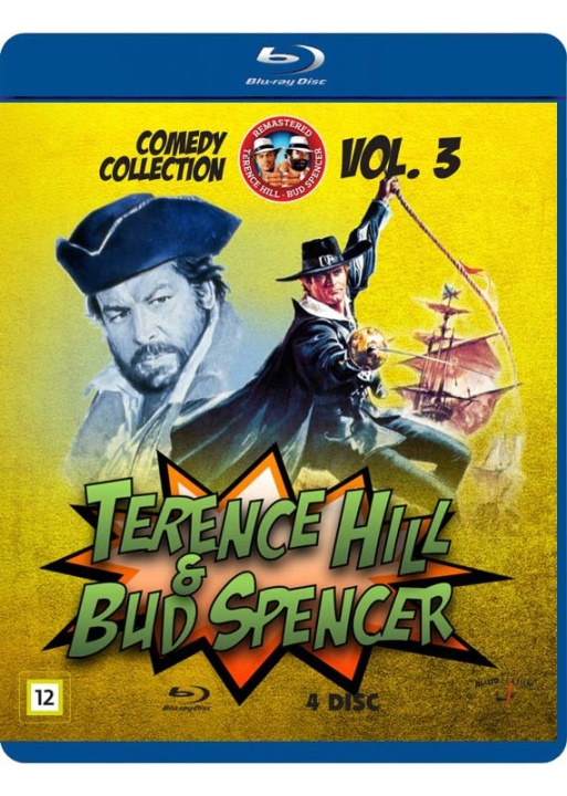 BUD SPENCER & TERENCE HILL COMEDY COLLECTION (4 BLU RAY BOX SET) in de groep HOME ELECTRONICS / Audio & Beeld / TV & Accessoires / Films / Blu-ray bij TP E-commerce Nordic AB (D40235)