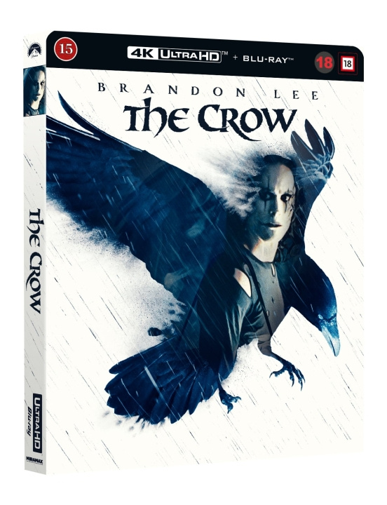 The Crow - Steelbook (4K UHD + BD) in de groep HOME ELECTRONICS / Audio & Beeld / TV & Accessoires / Films / Blu-ray bij TP E-commerce Nordic AB (D40305)