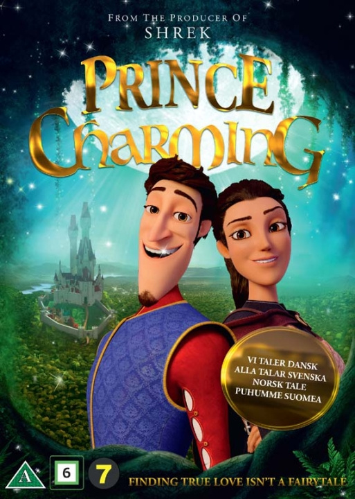 Prince Charming DVD (From the creators of Shrek, Danish, Swedish, Norwegian and Finnish Spoken) in de groep HOME ELECTRONICS / Audio & Beeld / TV & Accessoires / Films / DVD bij TP E-commerce Nordic AB (D40333)
