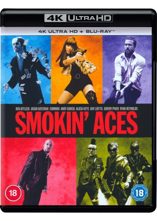 Smokin\' Aces (4K UHD + Blu-Ray) in de groep HOME ELECTRONICS / Audio & Beeld / TV & Accessoires / Films / Blu-ray bij TP E-commerce Nordic AB (D40372)