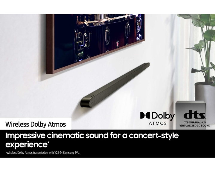 Samsung HW-S700D 3.1 Dolby Atmos Soundbar-geluidssysteem in de groep HOME ELECTRONICS / Audio & Beeld / Thuisbioscoop, Hifi en Draagbaar / Bluetooth-zenders bij TP E-commerce Nordic AB (D40395)