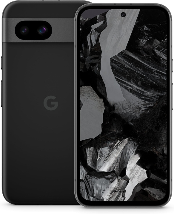 Google Pixel 8a 5G -telefoon, 128/8 GB, Obsidian Van in de groep SMARTPHONE & TABLETS / Mobiele telefoons & smartphones bij TP E-commerce Nordic AB (D40397)