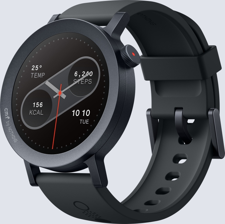 Nothing CMF by Nothing Watch Pro 2 smartwatch, donkergrijze siliconen band De Watch in de groep SPORT, VRIJE TIJD & HOBBY / Smartwatch & Activiteitsmeters / Smartwatches bij TP E-commerce Nordic AB (D40413)