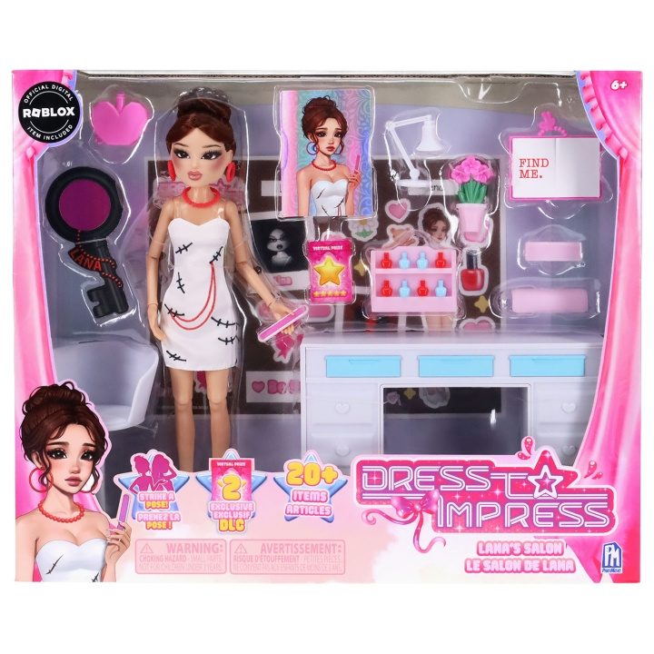 Roblox Docka Dress to Impress Fashion Doll Deluxe Set Lana in de groep SPEELGOED, KINDER- & BABYPRODUCTEN / Speelgoed / Docks & Accessoires bij TP E-commerce Nordic AB (D40493)