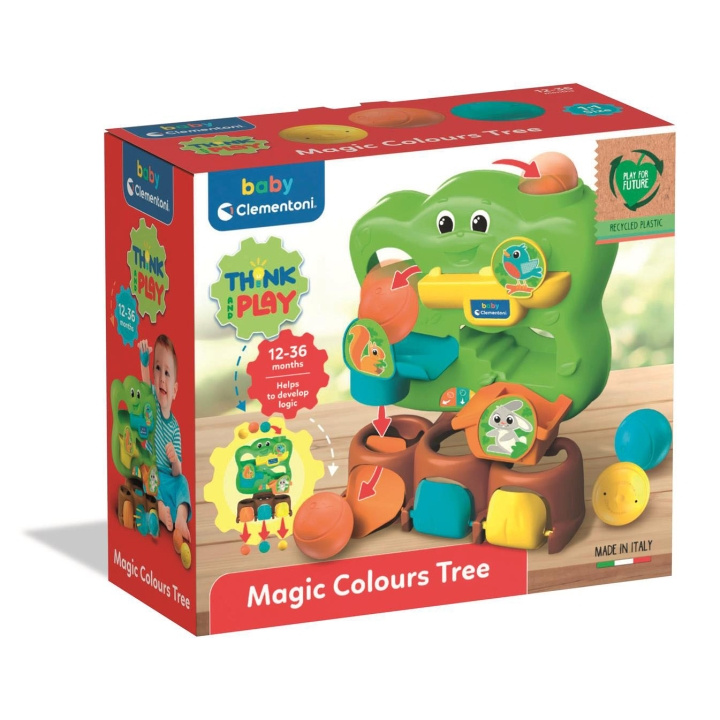 Clementoni Logikspel Magic Colours Tree in de groep SPEELGOED, KINDER- & BABYPRODUCTEN / Spelletje / Bordspellen bij TP E-commerce Nordic AB (D40495)