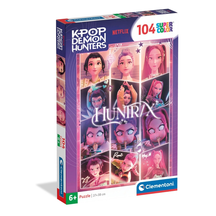 KPOP DEAMON HUNTERS Pussel 104 Pcs KPOP Demon Hunters (2) in de groep SPORT, VRIJE TIJD & HOBBY / Hobby / Puzzel bij TP E-commerce Nordic AB (D40539)