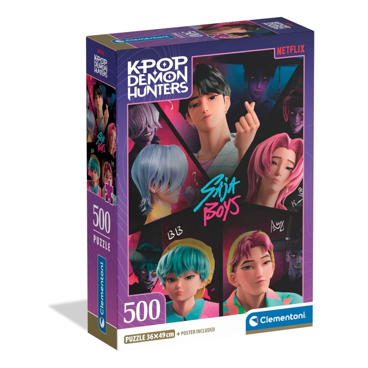 KPOP DEAMON HUNTERS Pussel 500 Pcs KPOP Demon Hunters in de groep SPORT, VRIJE TIJD & HOBBY / Hobby / Puzzel bij TP E-commerce Nordic AB (D40542)
