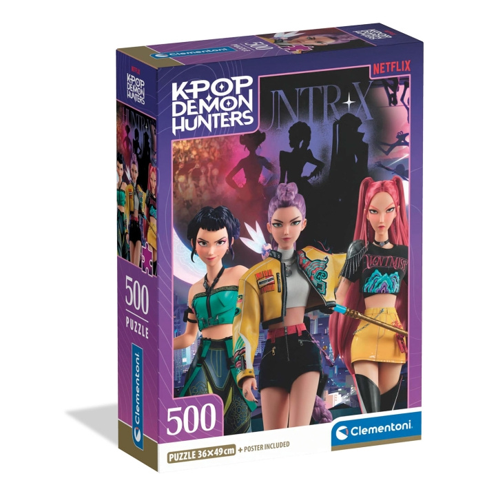 KPOP DEAMON HUNTERS Pussel 500 Pcs KPOP Demon Hunters (2) in de groep SPORT, VRIJE TIJD & HOBBY / Hobby / Puzzel bij TP E-commerce Nordic AB (D40543)