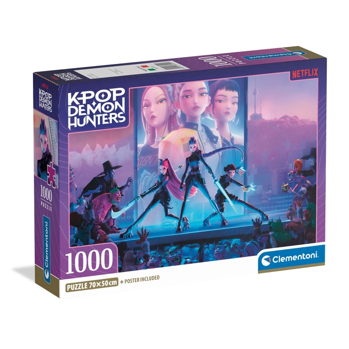 KPOP DEAMON HUNTERS Pussel 1000 Pcs KPOP Demon Hunters in de groep SPORT, VRIJE TIJD & HOBBY / Hobby / Puzzel bij TP E-commerce Nordic AB (D40544)