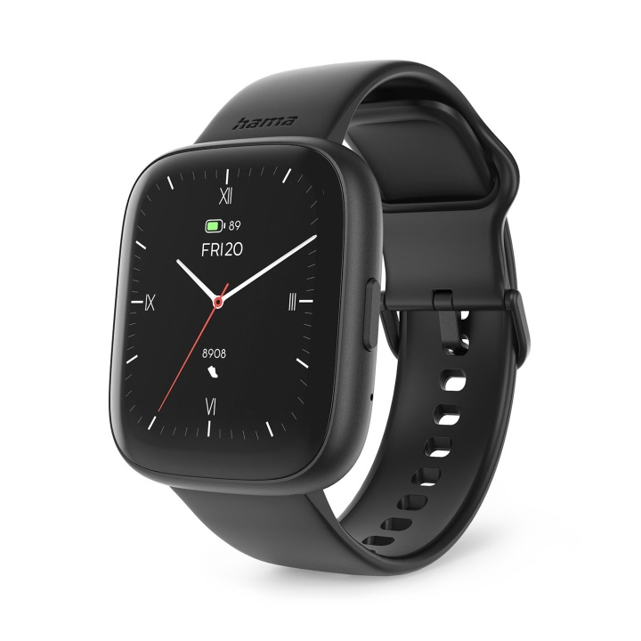 Hama Smartklocka 4000 Svart in de groep SPORT, VRIJE TIJD & HOBBY / Smartwatch & Activiteitsmeters / Smartwatches bij TP E-commerce Nordic AB (D40570)