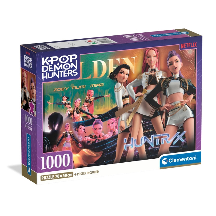 KPOP DEAMON HUNTERS Pussel 1000 Pcs KPOP Demon Hunters (2) in de groep SPORT, VRIJE TIJD & HOBBY / Hobby / Puzzel bij TP E-commerce Nordic AB (D40572)