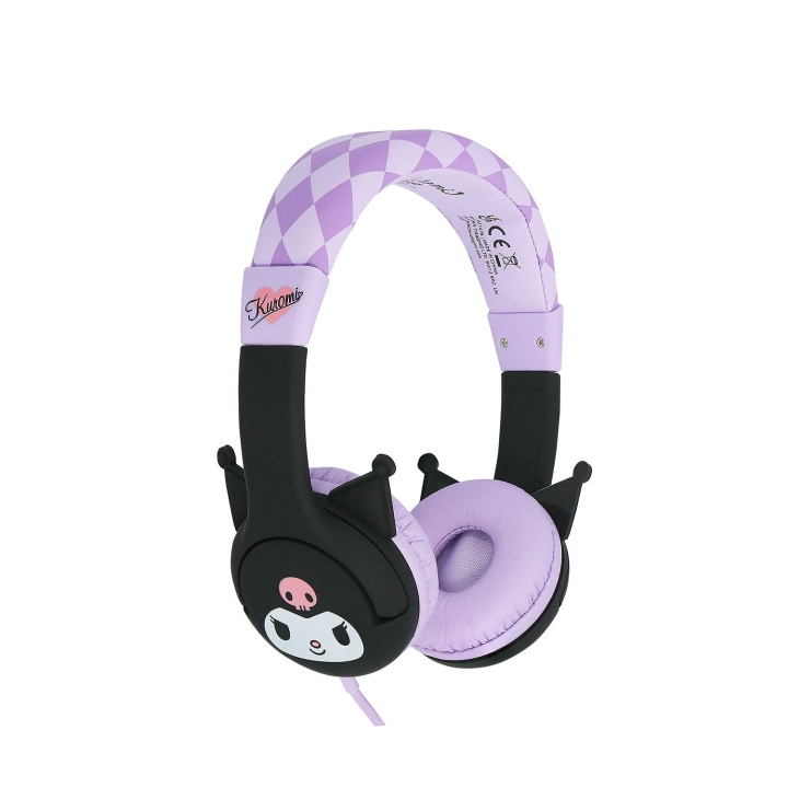 KUROMI Hörlurar Pink Trådbundna On-Ear 85dB med Öron in de groep HOME ELECTRONICS / Audio & Beeld / Koptelefoon & Accessoires / Koptelefoon bij TP E-commerce Nordic AB (D40574)