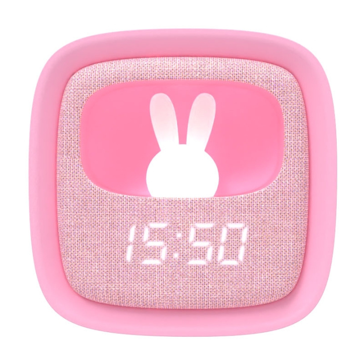 Mobility On Board Väckarklocka med Nattlampa Billy Clock Rosa Marshmallow in de groep HUISHOUDEN & TUIN / Horloges & Tellers / Wandklokken bij TP E-commerce Nordic AB (D40598)