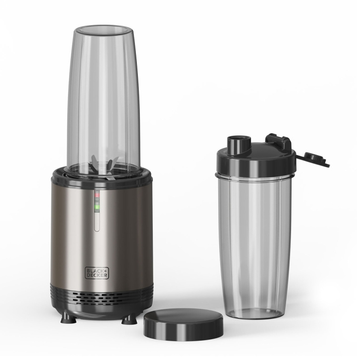 BLACK+DECKER Smoothie Blender 1000W Rostfritt Stål in de groep HUISHOUDEN & TUIN / Huishoudelijke apparaten / Keukentools & -apparatuur / Mixers & Blenders bij TP E-commerce Nordic AB (D40613)