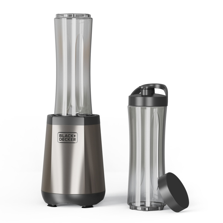 BLACK+DECKER Smoothie Blender 500W Rostfritt Stål in de groep HUISHOUDEN & TUIN / Huishoudelijke apparaten / Keukentools & -apparatuur / Mixers & Blenders bij TP E-commerce Nordic AB (D40614)