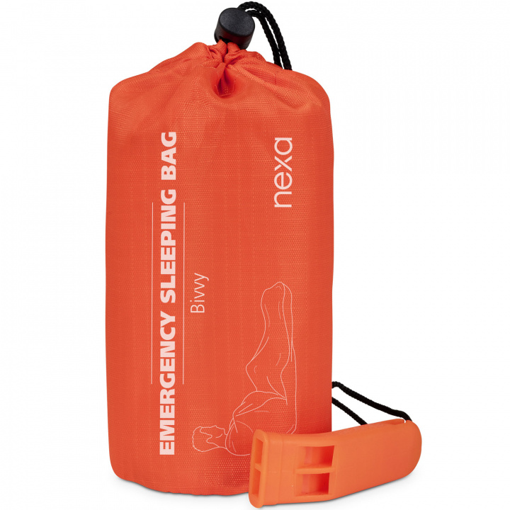 Nexa Bivvy Nödsovsäck 90x210cm in de groep SPORT, VRIJE TIJD & HOBBY / Buitenrecreatie / Luchtbedden bij TP E-commerce Nordic AB (D40671)