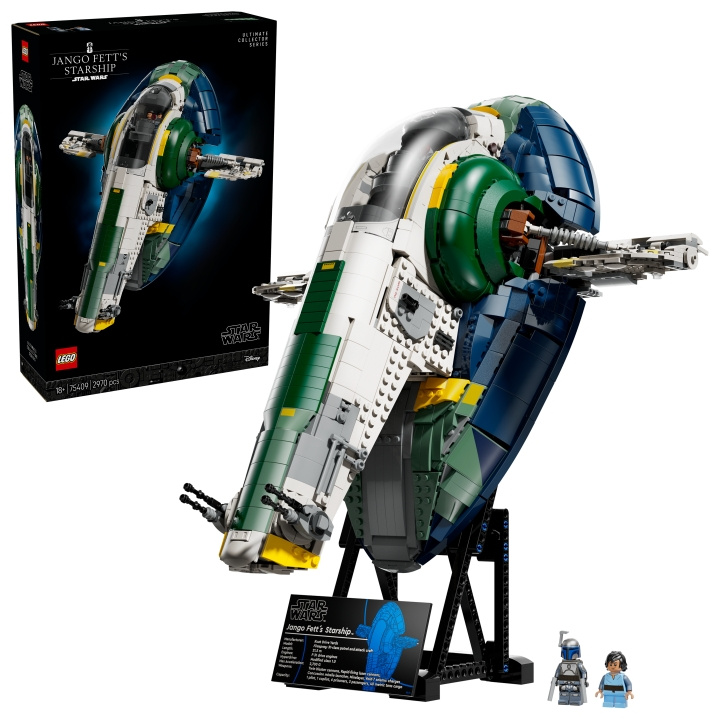LEGO Star Wars™ - Jango Fetts ruimteschip van de Firespray-klasse (75409) in de groep SPEELGOED, KINDER- & BABYPRODUCTEN / Speelgoed / Bouwspeelgoed / Lego bij TP E-commerce Nordic AB (D40708)