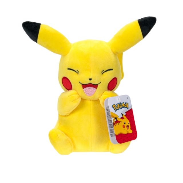 Pokémon Knuffel Pikachu 20 cm (PKW3080) in de groep SPEELGOED, KINDER- & BABYPRODUCTEN / Babyspeelgoed / Knuffels bij TP E-commerce Nordic AB (D40712)