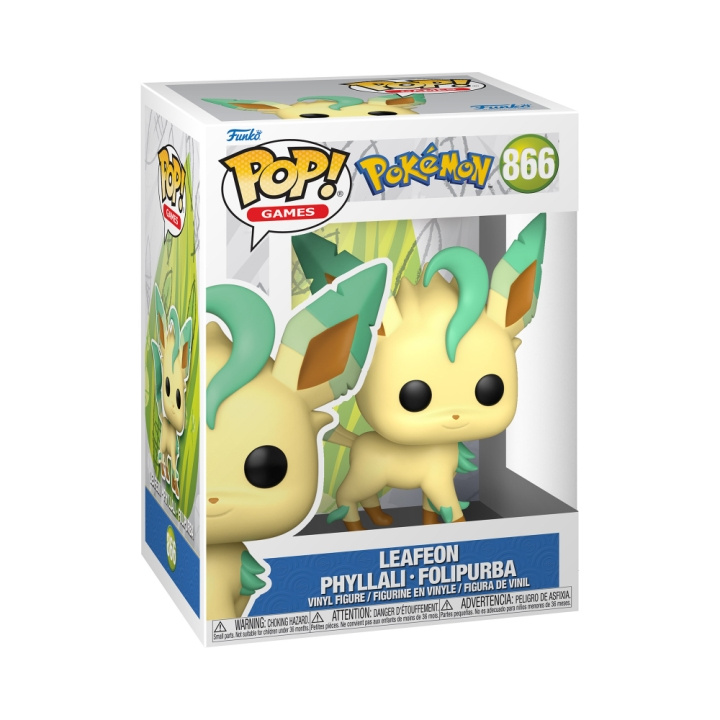 Funko Pop! Pokémon Leafeon (74214) in de groep SPEELGOED, KINDER- & BABYPRODUCTEN / Speelgoed / Figuren, Miniaturen & accessoires bij TP E-commerce Nordic AB (D40728)