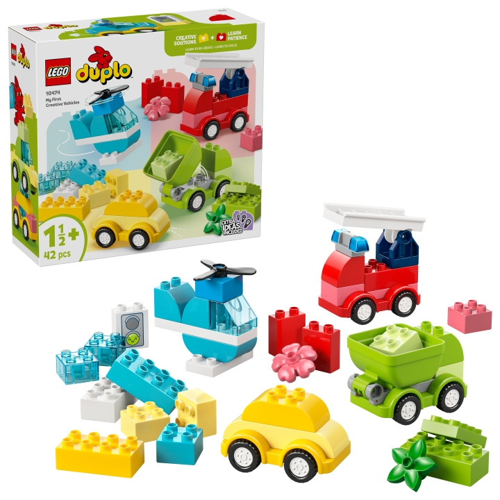 LEGO DUPLO My First - Creatieve voertuigen (10474) in de groep SPEELGOED, KINDER- & BABYPRODUCTEN / Speelgoed / Bouwspeelgoed / Lego bij TP E-commerce Nordic AB (D40733)