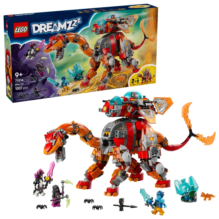 LEGO DREAMZzz - Dino Jet (71514) in de groep SPEELGOED, KINDER- & BABYPRODUCTEN / Speelgoed / Bouwspeelgoed / Lego bij TP E-commerce Nordic AB (D40738)