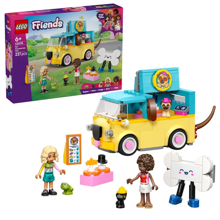 LEGO LEGO Friends - Busje met huisdieraccessoires (42678) in de groep SPEELGOED, KINDER- & BABYPRODUCTEN / Speelgoed / Bouwspeelgoed / Lego bij TP E-commerce Nordic AB (D40741)