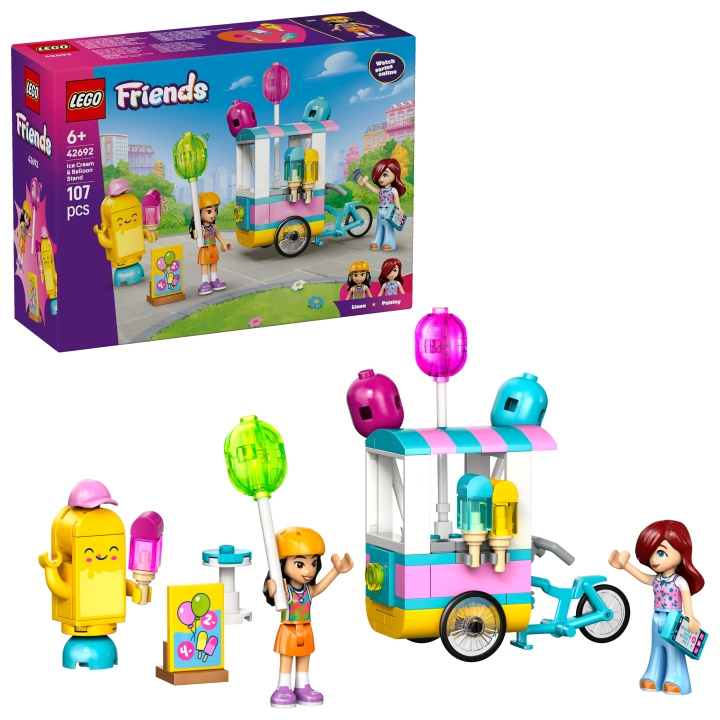 LEGO LEGO Friends - IJs- en ballonkraam (42692) in de groep SPEELGOED, KINDER- & BABYPRODUCTEN / Speelgoed / Bouwspeelgoed / Lego bij TP E-commerce Nordic AB (D40743)