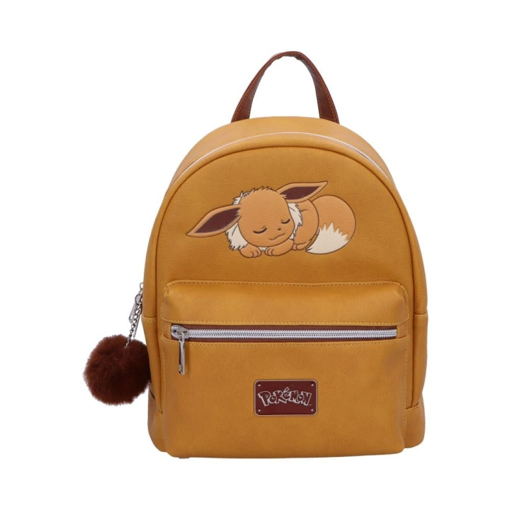 Nemesis Now Pokémon-rugzak met slapende Eevee, 28 cm in de groep SPEELGOED, KINDER- & BABYPRODUCTEN / Reizen / Kindertassen / Rugzakken bij TP E-commerce Nordic AB (D40747)
