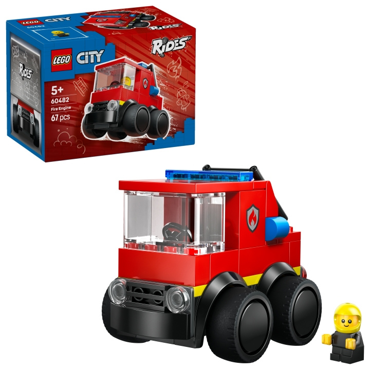 LEGO LEGO City - Brandweerwagen (60482) in de groep SPEELGOED, KINDER- & BABYPRODUCTEN / Speelgoed / Bouwspeelgoed / Lego bij TP E-commerce Nordic AB (D40760)
