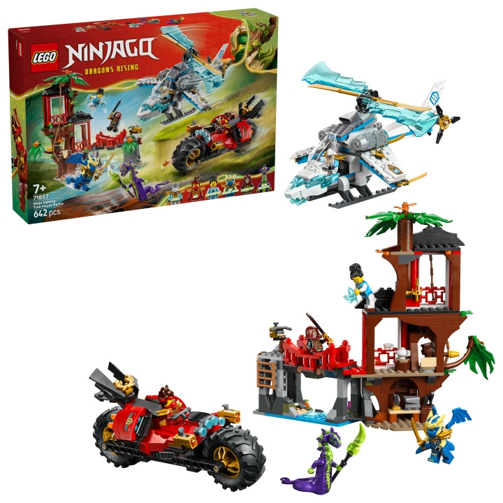 LEGO Ninjago - Ninja-voertuig: gevecht in de boomhut (71857) in de groep SPEELGOED, KINDER- & BABYPRODUCTEN / Speelgoed / Bouwspeelgoed / Lego bij TP E-commerce Nordic AB (D40764)