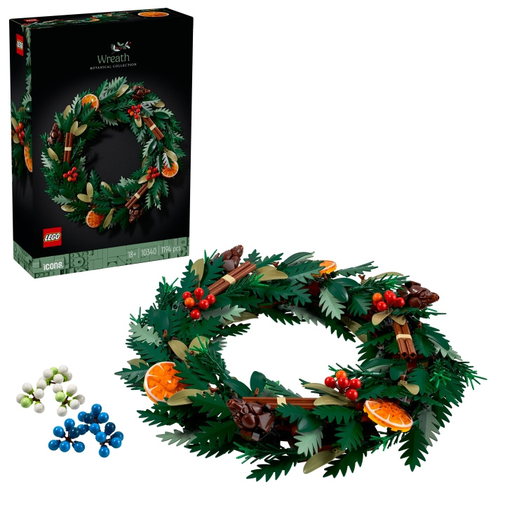 LEGO Botanicals - Krans (10340) in de groep SPEELGOED, KINDER- & BABYPRODUCTEN / Speelgoed / Bouwspeelgoed / Lego bij TP E-commerce Nordic AB (D40769)
