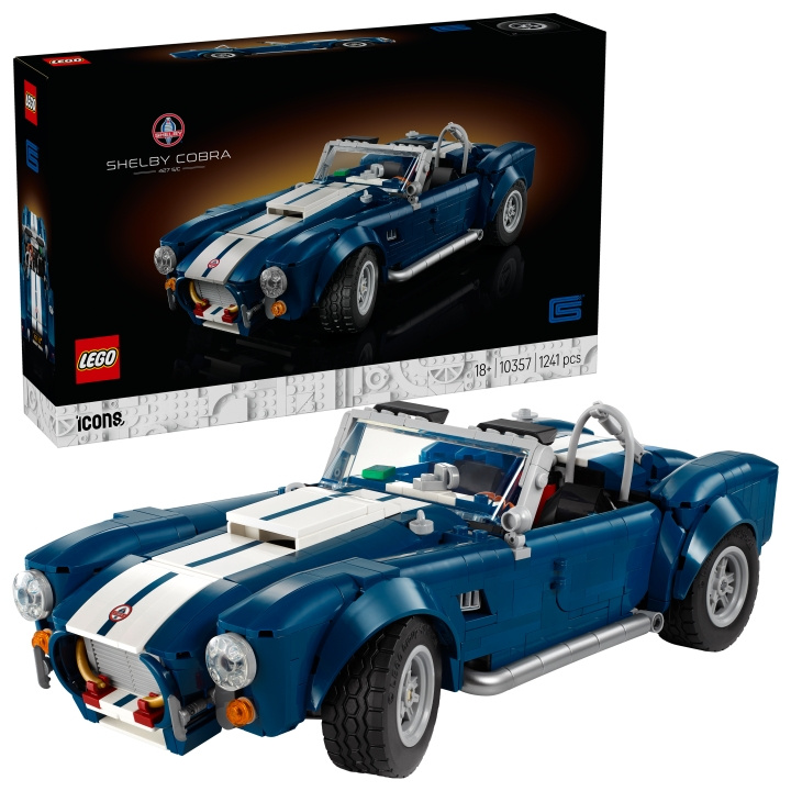 LEGO Icons - Shelby Cobra 427 S/C (10357) in de groep SPEELGOED, KINDER- & BABYPRODUCTEN / Speelgoed / Bouwspeelgoed / Lego bij TP E-commerce Nordic AB (D40775)