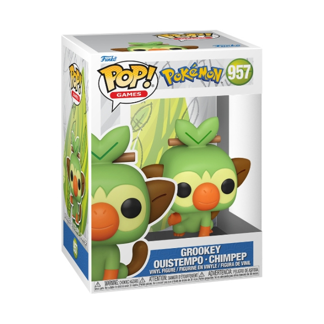 Funko Pop! Pokémon Grookey (70976) in de groep SPEELGOED, KINDER- & BABYPRODUCTEN / Speelgoed / Figuren, Miniaturen & accessoires bij TP E-commerce Nordic AB (D40788)
