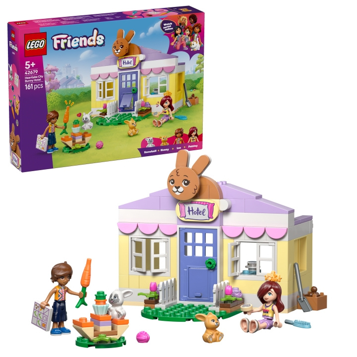 LEGO LEGO Friends - Heartlake City Bunny Hotel (42679) in de groep SPEELGOED, KINDER- & BABYPRODUCTEN / Speelgoed / Bouwspeelgoed / Lego bij TP E-commerce Nordic AB (D40792)