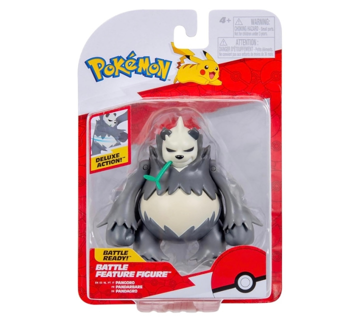 Pokémon Battle Feature-figuur Pangoro (PKW4079) in de groep SPEELGOED, KINDER- & BABYPRODUCTEN / Speelgoed / Figuren, Miniaturen & accessoires bij TP E-commerce Nordic AB (D40816)