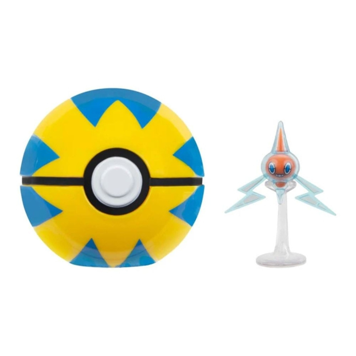 Pokémon Clip N Go Rotom Quick Ball W21 (PKW4155) in de groep SPEELGOED, KINDER- & BABYPRODUCTEN / Speelgoed / Figuren, Miniaturen & accessoires bij TP E-commerce Nordic AB (D40820)