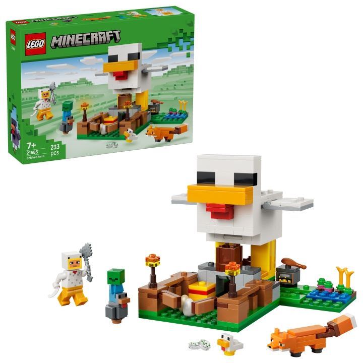 LEGO Minecraft - Kippenboerderij (21585) in de groep SPEELGOED, KINDER- & BABYPRODUCTEN / Speelgoed / Bouwspeelgoed / Lego bij TP E-commerce Nordic AB (D40824)