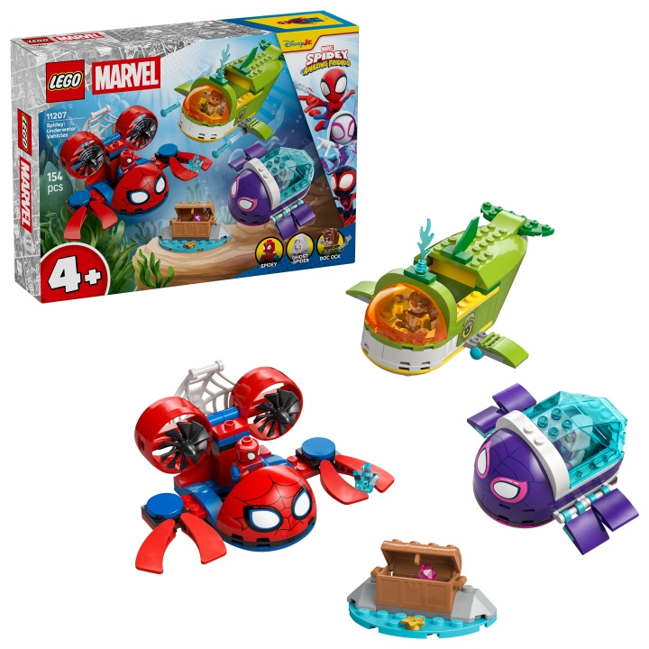 LEGO Spidey - Onderwatervoertuigen (11207) in de groep SPEELGOED, KINDER- & BABYPRODUCTEN / Speelgoed / Bouwspeelgoed / Lego bij TP E-commerce Nordic AB (D40826)