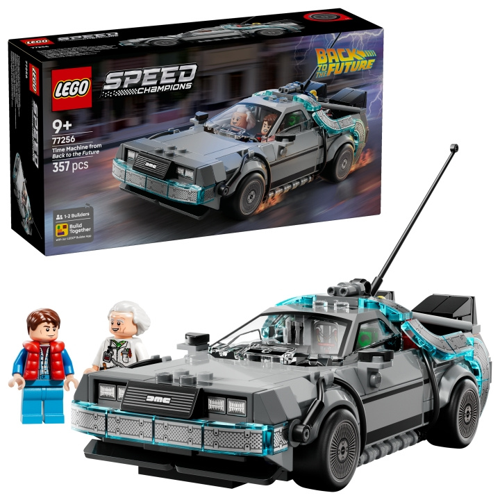 LEGO Speed Champions - Tijdmachine uit Back to the Future (77256) in de groep SPEELGOED, KINDER- & BABYPRODUCTEN / Speelgoed / Bouwspeelgoed / Lego bij TP E-commerce Nordic AB (D40851)